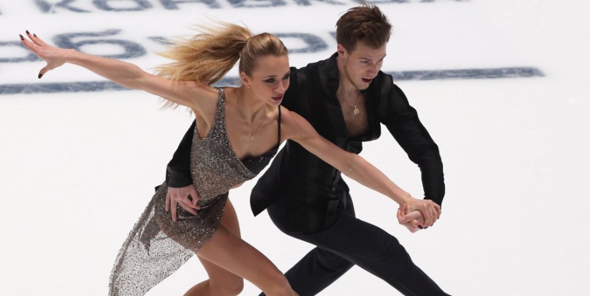 Фигуристы Синицина и Кацалапов удивили судей и одержали победу в ритм-танце на Гран-при России